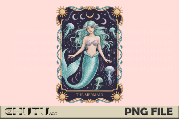 Download Ocean Dream Mermaid PNG - Mystic Art - Premium Bundle