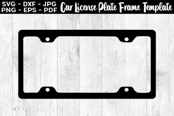 Download Car License Plate Frame Template PNG - Frame template png Collection