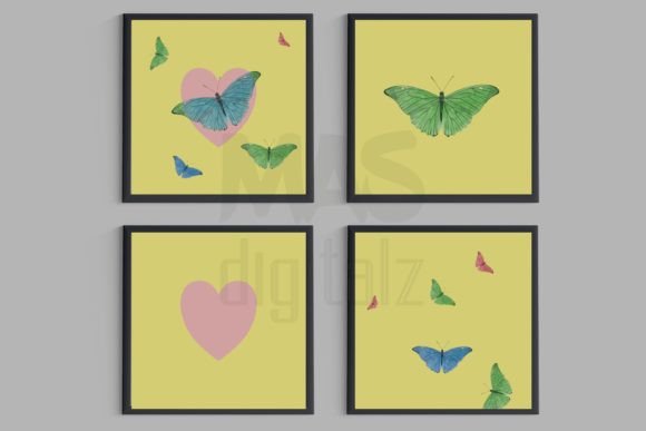 Download Butterfly Baby Nursery Decor Yellow - Nursery decor Collection