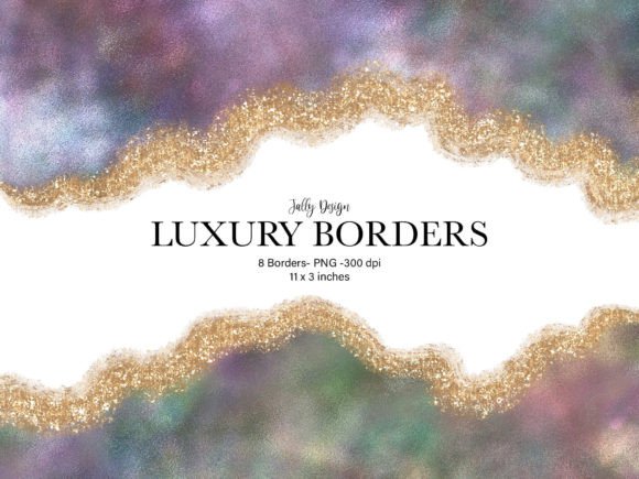 Download Dark Holographic Borders Clip Art - Premium Resources